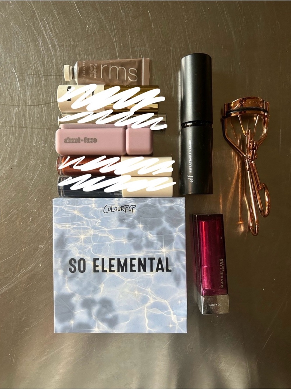 Makeup $5 Violette FR, RMS, About Face